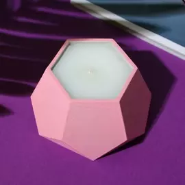 Свеча в подсвечнике (ручная работа)