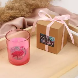 Свеча в стакане