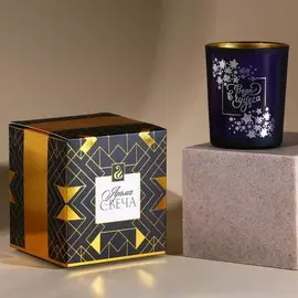 Свеча в стакане