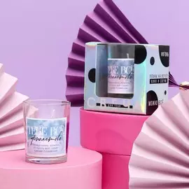 Свеча в стакане с приколом