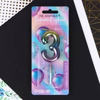 Свеча в торт