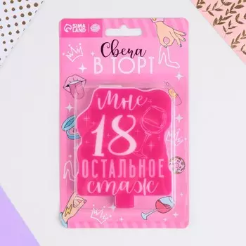 Свеча в торт