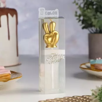 Свеча в торт