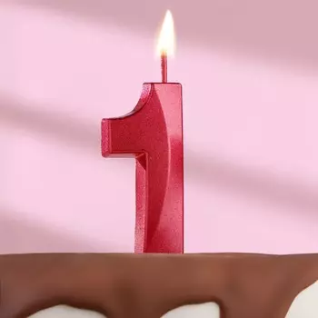 Свеча в торт на шпажке
