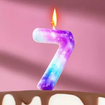 Свеча в торт на шпажке