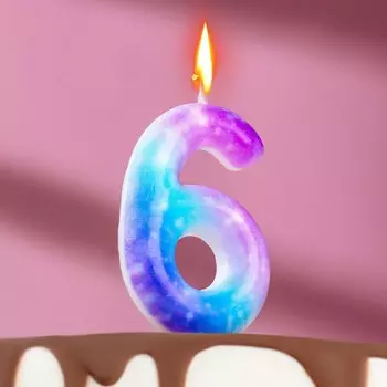 Свеча в торт на шпажке