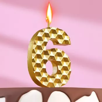 Свеча в торт на шпажке