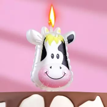 Свеча в торт на шпажке