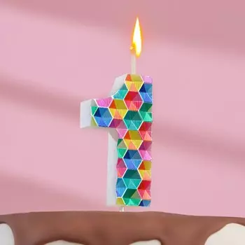 Свеча в торт на шпажке