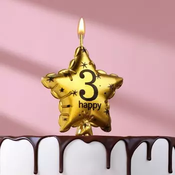 Свеча в торт на шпажке