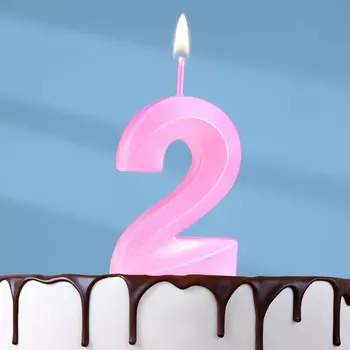 Свеча в торт на шпажке