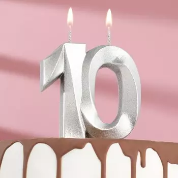 Свеча в торт юбилейная