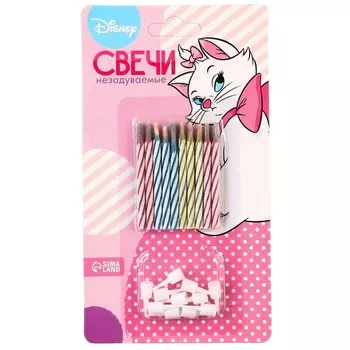 Свечи незадуваемые в торт, 10 шт