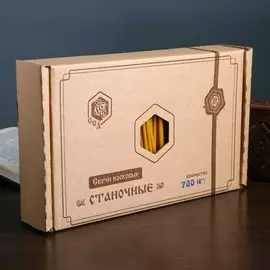 Свечи восковые станочные № 140, 2 кг