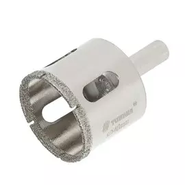 Сверло алмазное по стеклу и керамике тундра, трехгранный хвостовик, 4065 мм