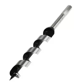 Сверло по дереву шнековое тундра, шестигранный хвостовик, 22230 мм