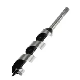 Сверло по дереву шнековое тундра, шестигранный хвостовик, 28230 мм