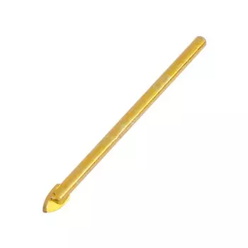 Сверло по керамике твердосплавное лом, цилиндрический хвостовик, 4 мм