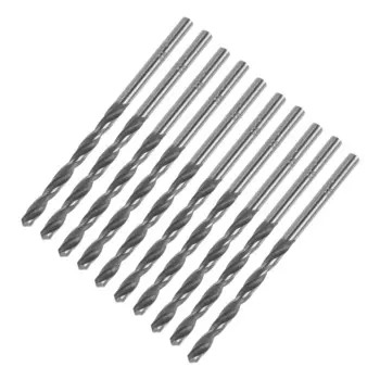 Сверло по металлу тундра, hss, цилиндрический хвостовик, 3 х 60 мм, 10 шт.