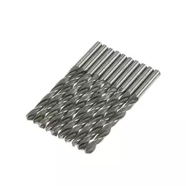 Сверло по металлу тундра, hss, цилиндрический хвостовик, 6.5100 мм, 10 шт.