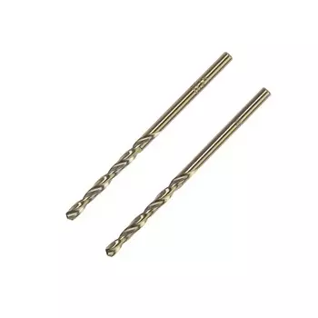 Сверло по металлу тундра, hss-co (5% кобальта), цилиндрический хвост., 3.265 мм, 2 шт.