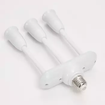 Светильник 1115/3 е27 40 вт белый 514.522.5 см bayerlux