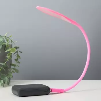 Светильник 16235/1 14хled 1,5вт розовый 3х42 см risalux