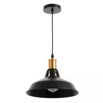 Светильник 1955/1bk e27 40 вт черный 272720-170 см