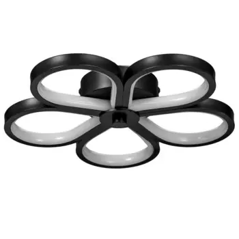 Светильник 2515/5 led 20вт 4000к черный d.30 см bayerlux