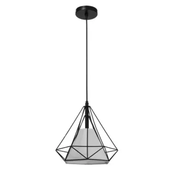 Светильник 2703/1 e27 40вт черный 25х25х25-125 см