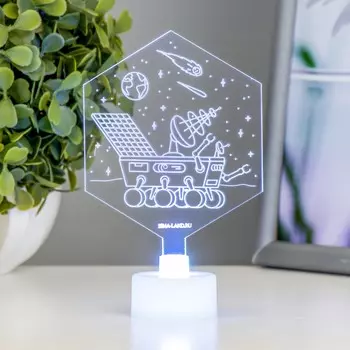 Светильник 3d ночник risalux