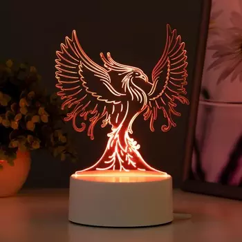 Светильник 3d ночник risalux