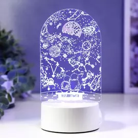 Светильник 3d ночник risalux