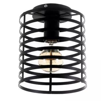 Светильник 69936/1 e27 40 вт черный 161618 см