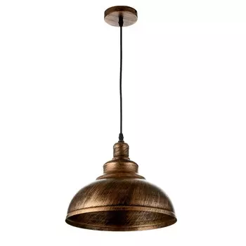 Светильник bayerlux 1250/1bk+gd e27 40вт черный c золотой патиной 30х30х24-124 см