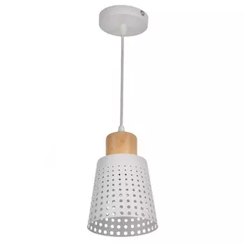 Светильник bayerlux 1666/1wt e27 40вт белый 13х13х21 см