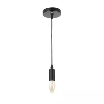 Светильник bayerlux 1929/1bk e14 40 вт черный 55105 см