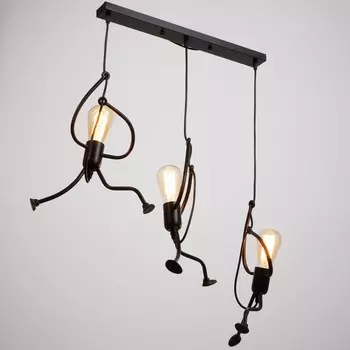 Светильник bayerlux 1949/3 e27 40вт черный