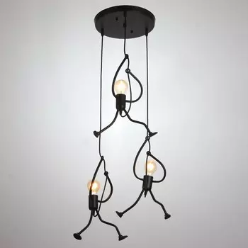 Светильник bayerlux 1949/3r e27 40 вт черный 303040-140 см