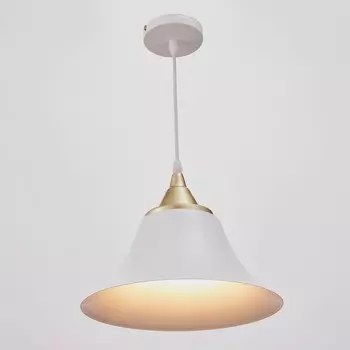 Светильник bayerlux 2034837/1 e27 40вт белый-шампань 29х29х25 см