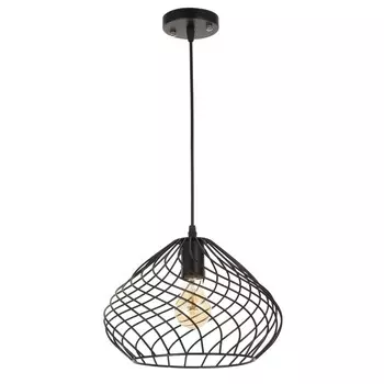 Светильник bayerlux 2113/1bk e27 40вт черный 25х25х100 см