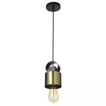 Светильник bayerlux 2287/1 e27 40 вт черно-золотой 101013-113 см