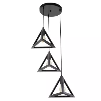 Светильник bayerlux 2602/3 e27 40 вт черный 303020-120 см