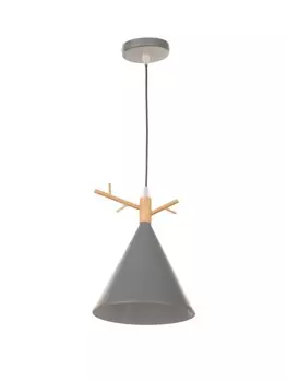 Светильник bayerlux 34857/1 e27 40 вт серый 181826-126 см