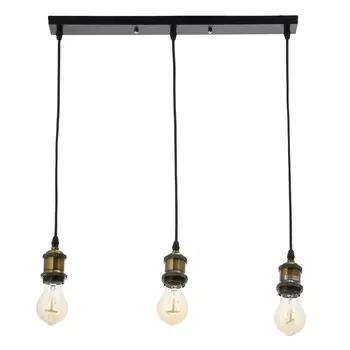 Светильник bayerlux 40390/3 e27 40 вт черный-бронза 5067-107 см