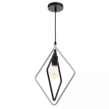 Светильник bayerlux 40391/1 e27 40вт черный-белый 25х10х30-130 см