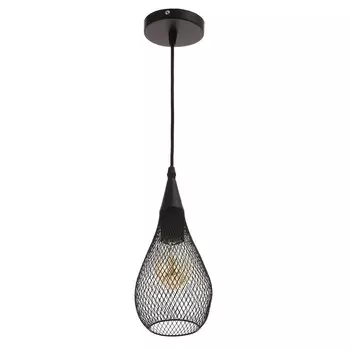 Светильник bayerlux 669917/1 e27 40вт черный 12х12х26 см