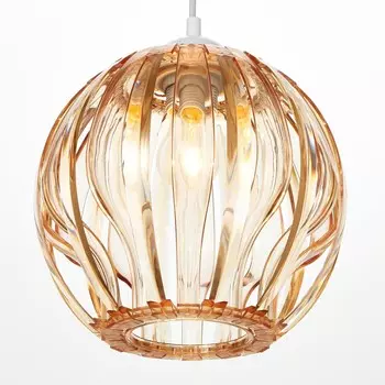 Светильник bayerlux 8330/1, 1хе27 15вт, коричневый 23х21+60 см