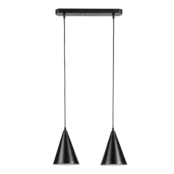 Светильник подвесной bayerlux, 2хе14 40 вт, черный, d=16, h=20+60 см