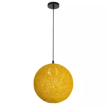 Светильник bayerlux ротанг 1хе27 15вт желтый 30х30х130 см